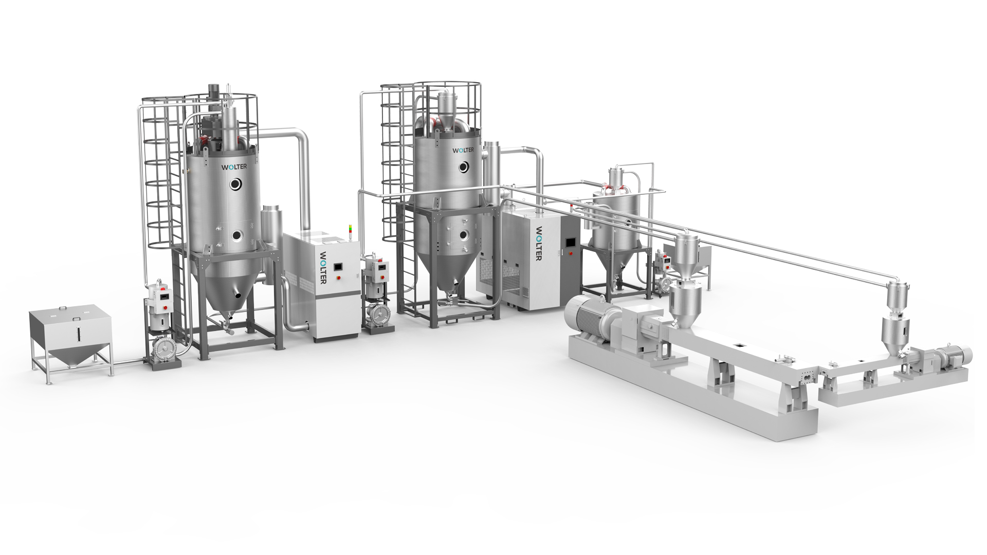 结晶除湿干燥工艺