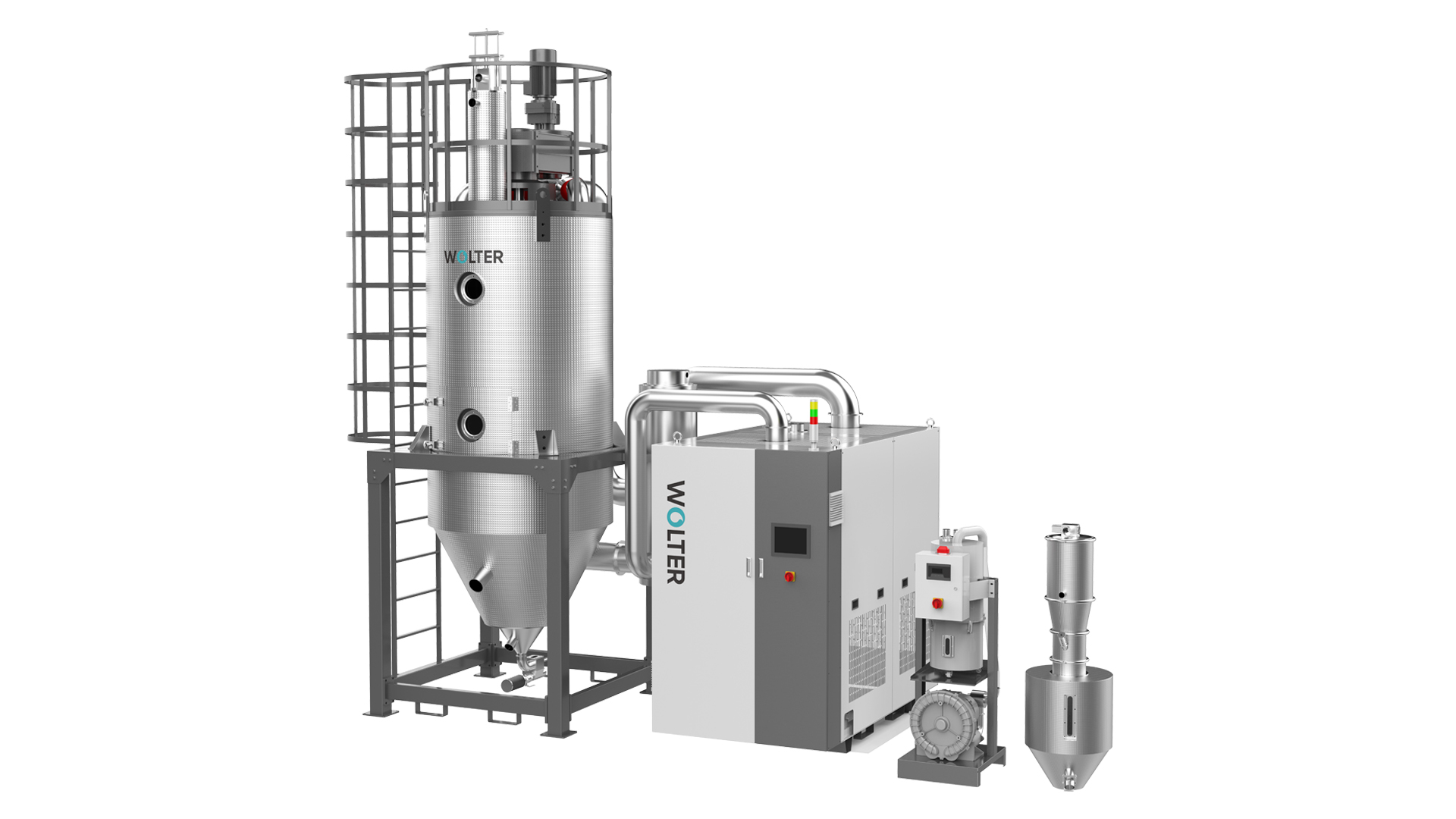 550J动态拌和式除湿干燥机