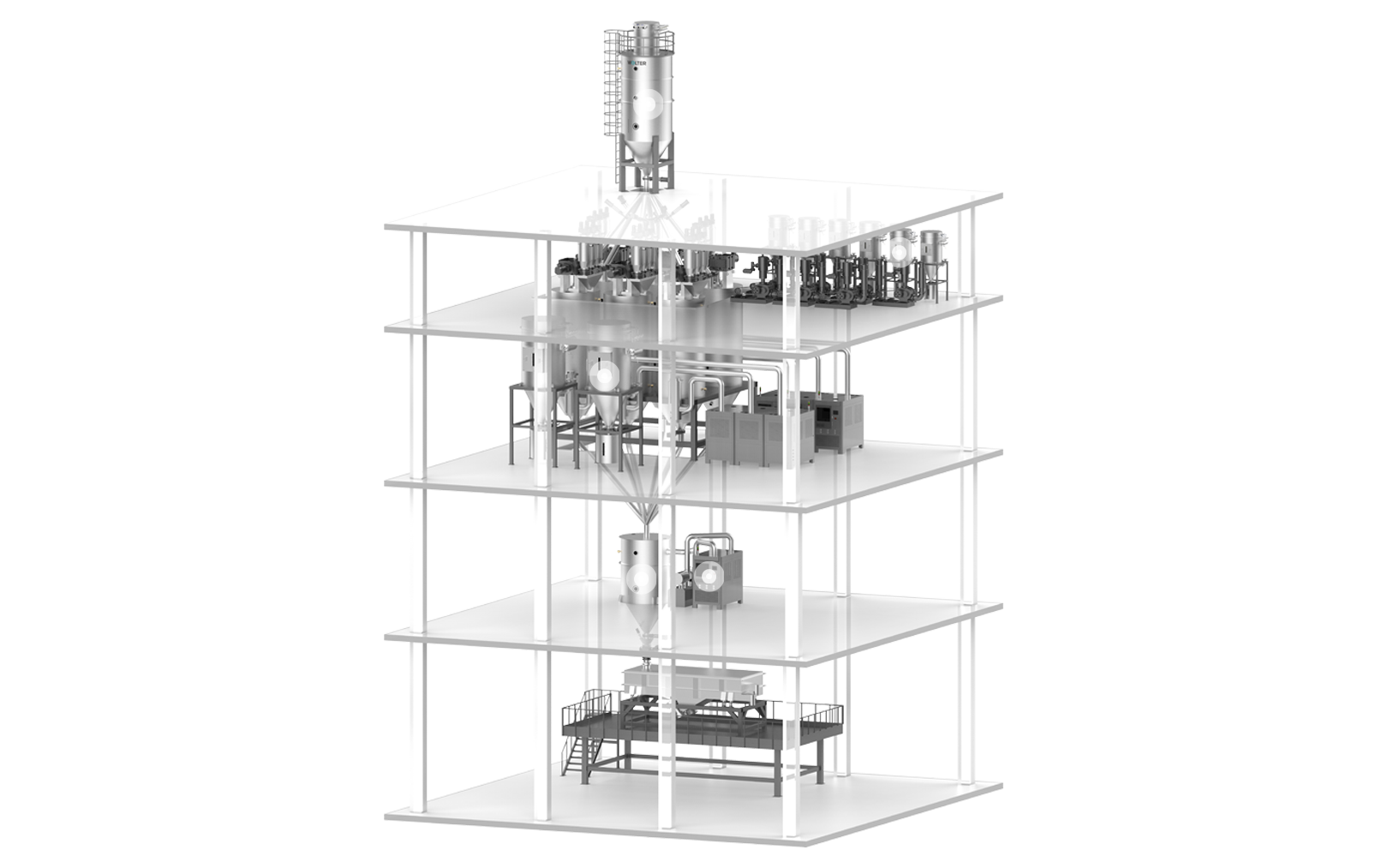 改造项目安装模拟 渲染